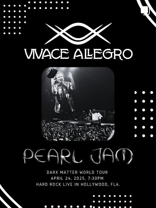 Pearl Jam "Dark Matter" World Tour: Thunder and Grace at Hard Rock Live
